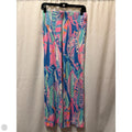 Pants Designer By Lilly Pulitzer In Blue & Pink, Size: Xs