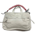 Handbag Leather By Cmf, Size: Medium