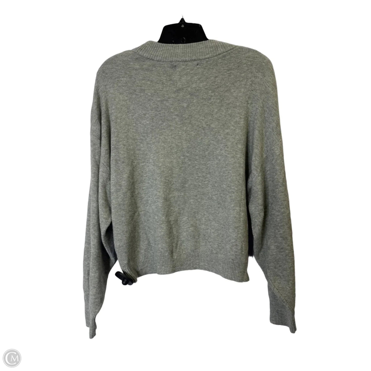 Sweater By Abercrombie And Fitch In Grey, Size: M