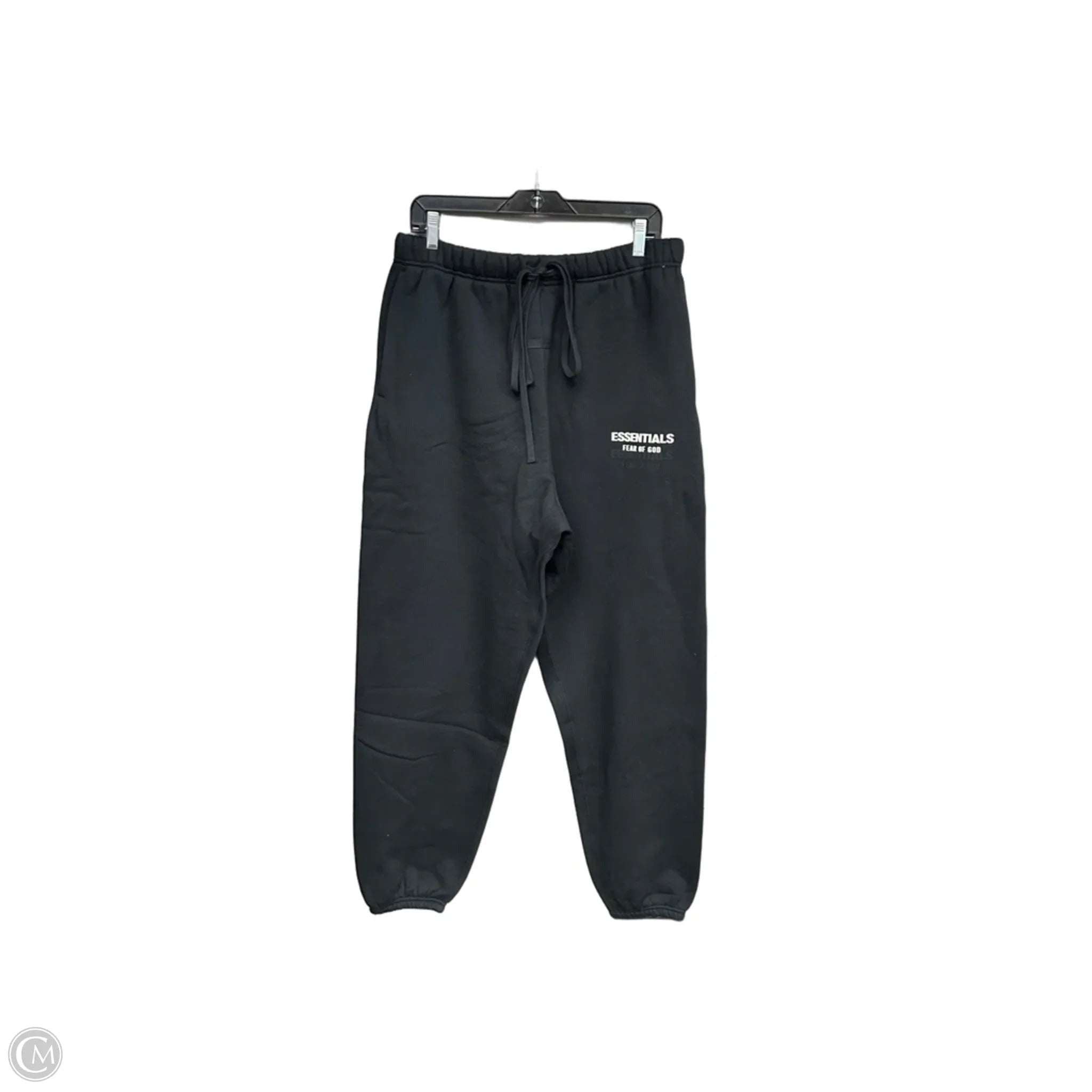 Athletic Pants By Essentials In Black, Size: L