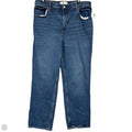 Jeans Straight By Abercrombie And Fitch In Blue Denim, Size: 14