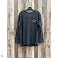 Top Long Sleeve By Ivory Ella In Black, Size: Xxl