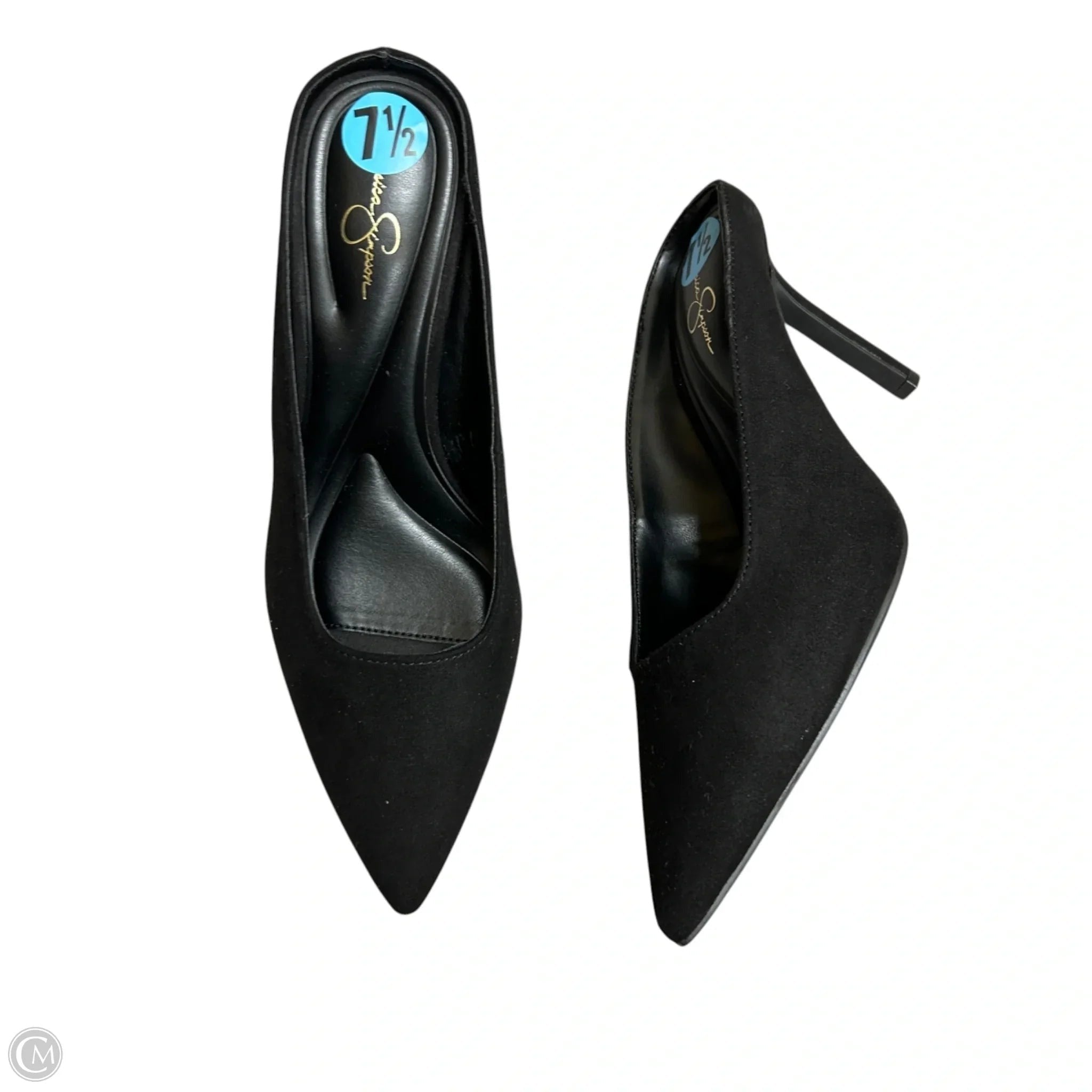Shoes Heels Stiletto By Jessica Simpson In Black, Size: 7.5