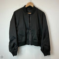 Athletic Jacket By Athleta In Black, Size: M