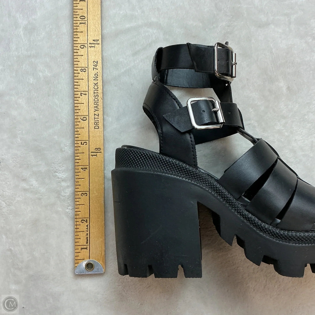 Shoes Heels Block By Steve Madden In Black, Size: 7