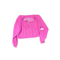 Jacket Shirt By Pink In Pink, Size: M