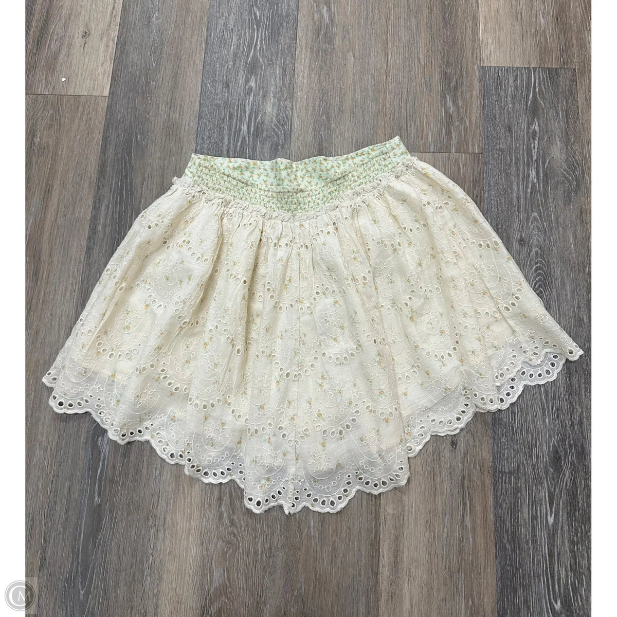 Skirt Midi By Free People In Floral Print, Size: L