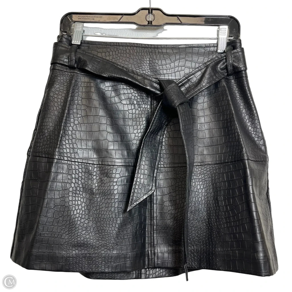 Skirt Mini & Short By Allison In Black, Size: M