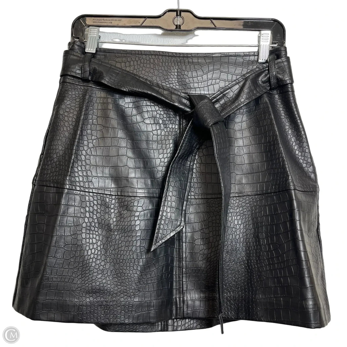 Skirt Mini & Short By Allison In Black, Size: M