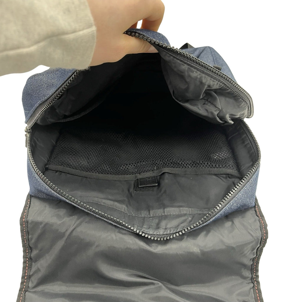 Backpack By Dkny In Blue, Size:Medium