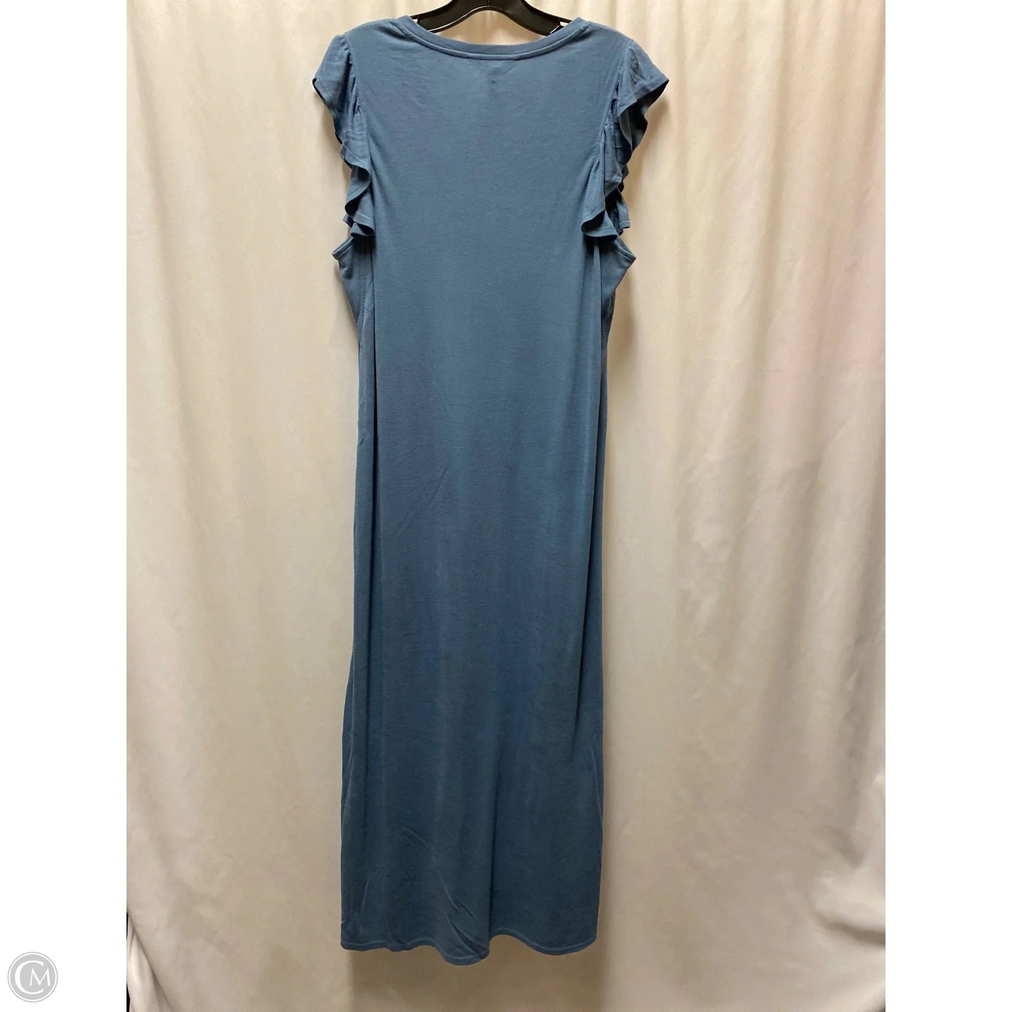 Dress Casual Maxi By Matilda Jane In Blue, Size: L