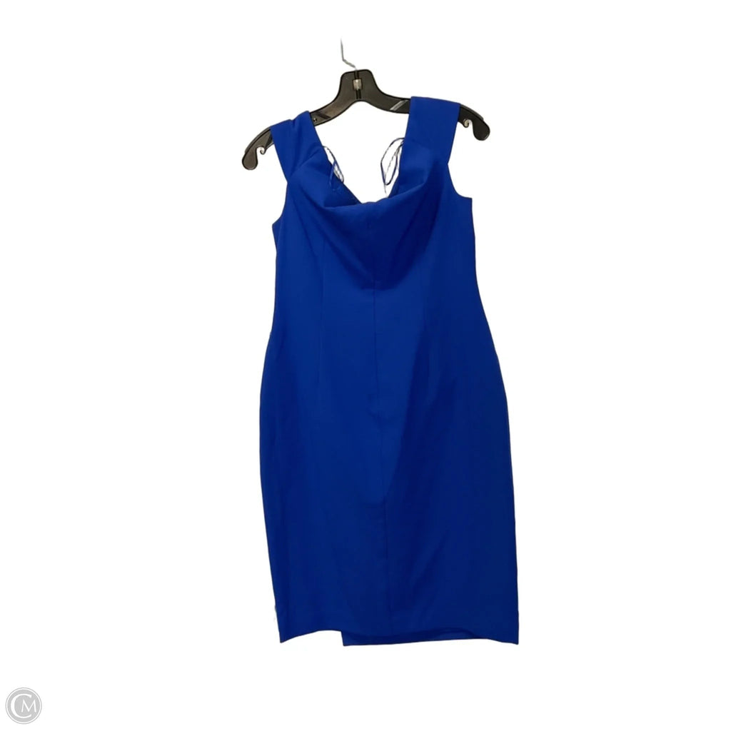 Dress Party Midi By Lauren By Ralph Lauren In Blue, Size: 8