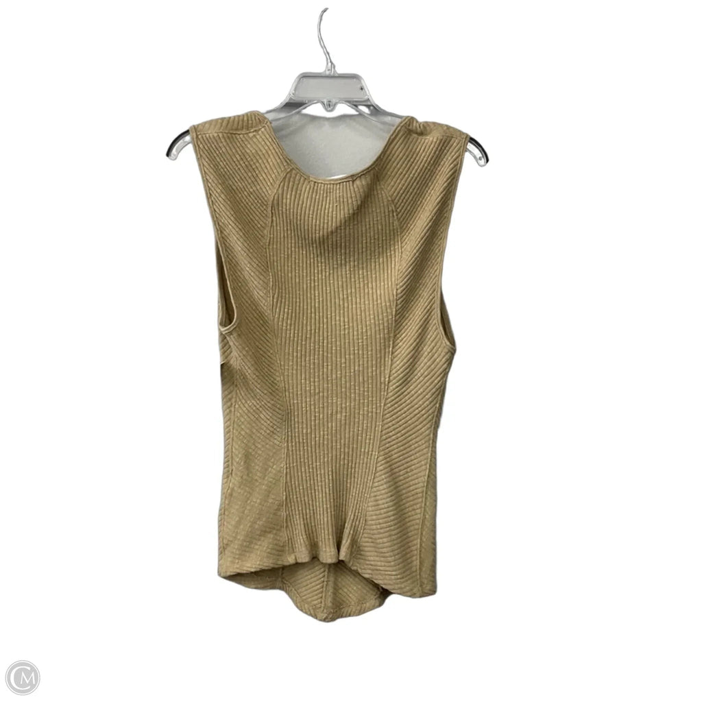 Top Sleeveless By We The Free In Beige, Size: L