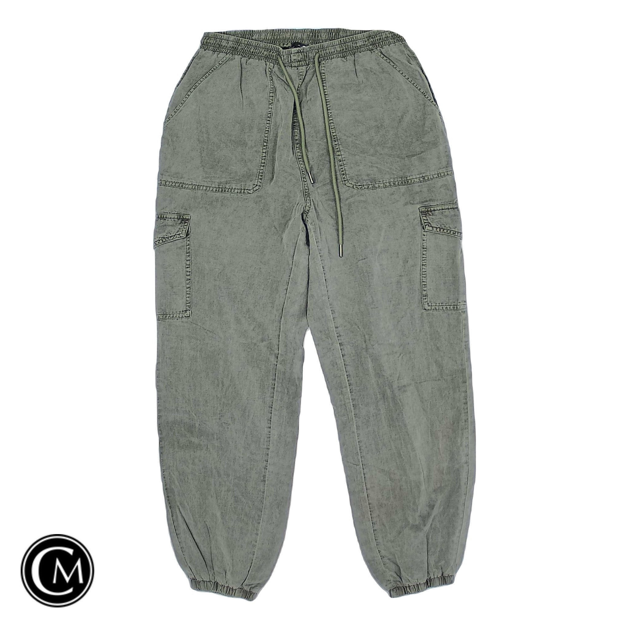 Pants Joggers By 7 For All Mankind In Green, Size: M