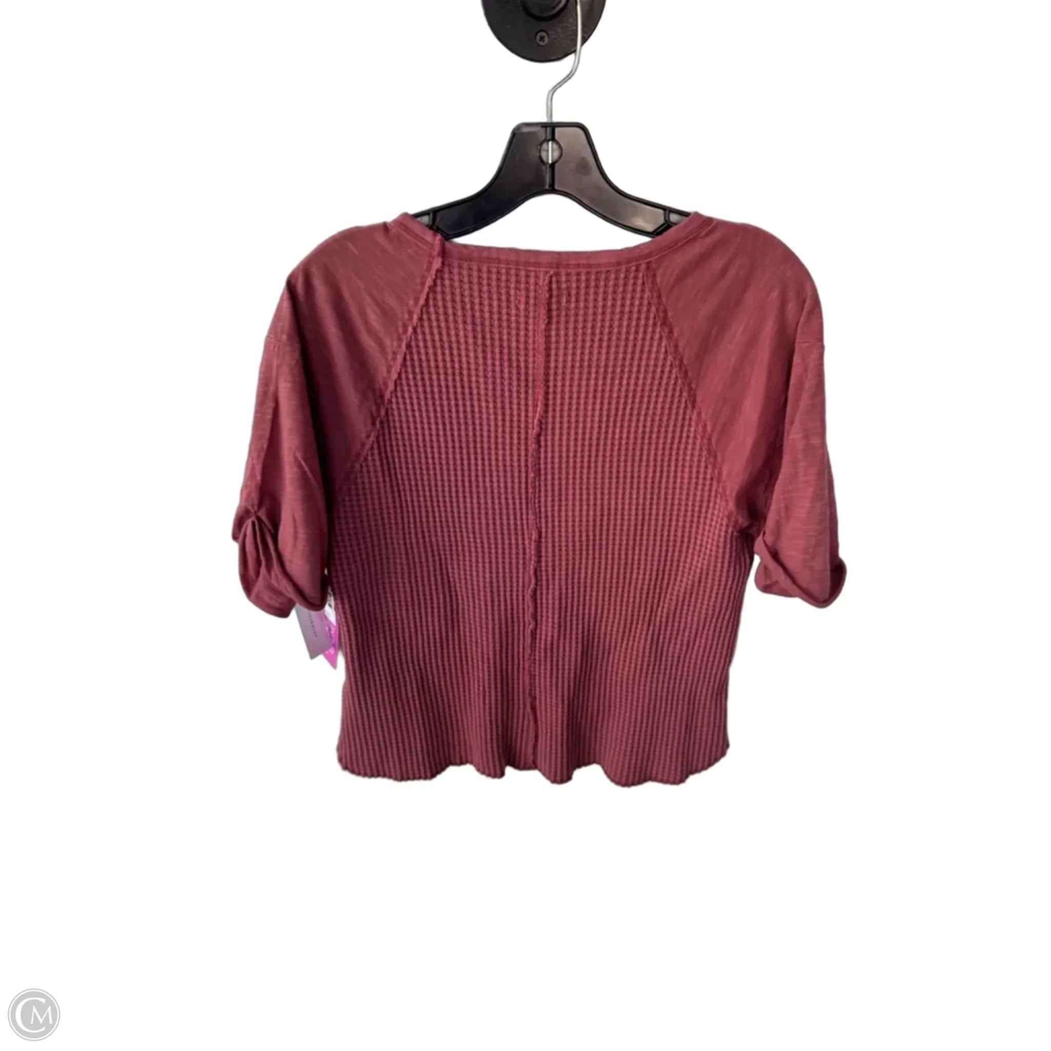 Top Short Sleeve By Pilcro In Pink, Size: S