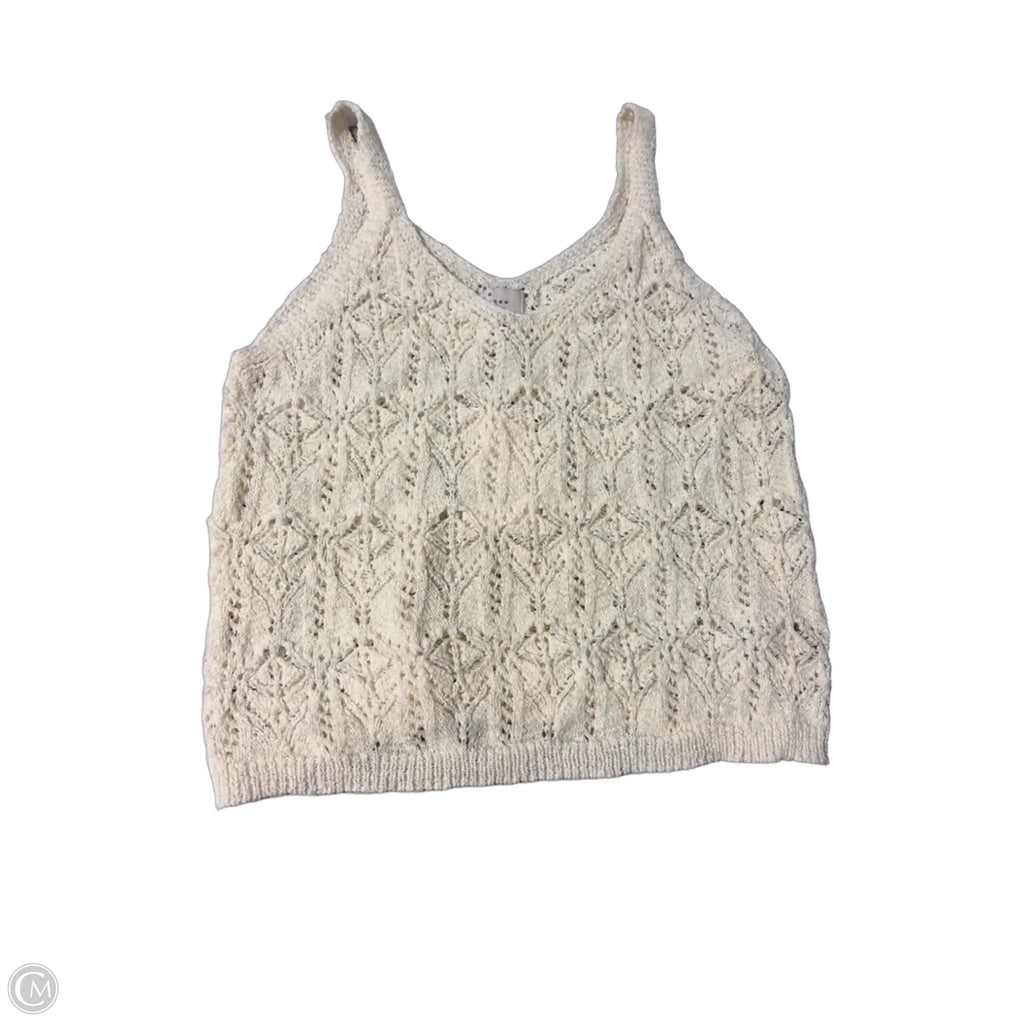Tank Top By A New Day In Cream, Size: S