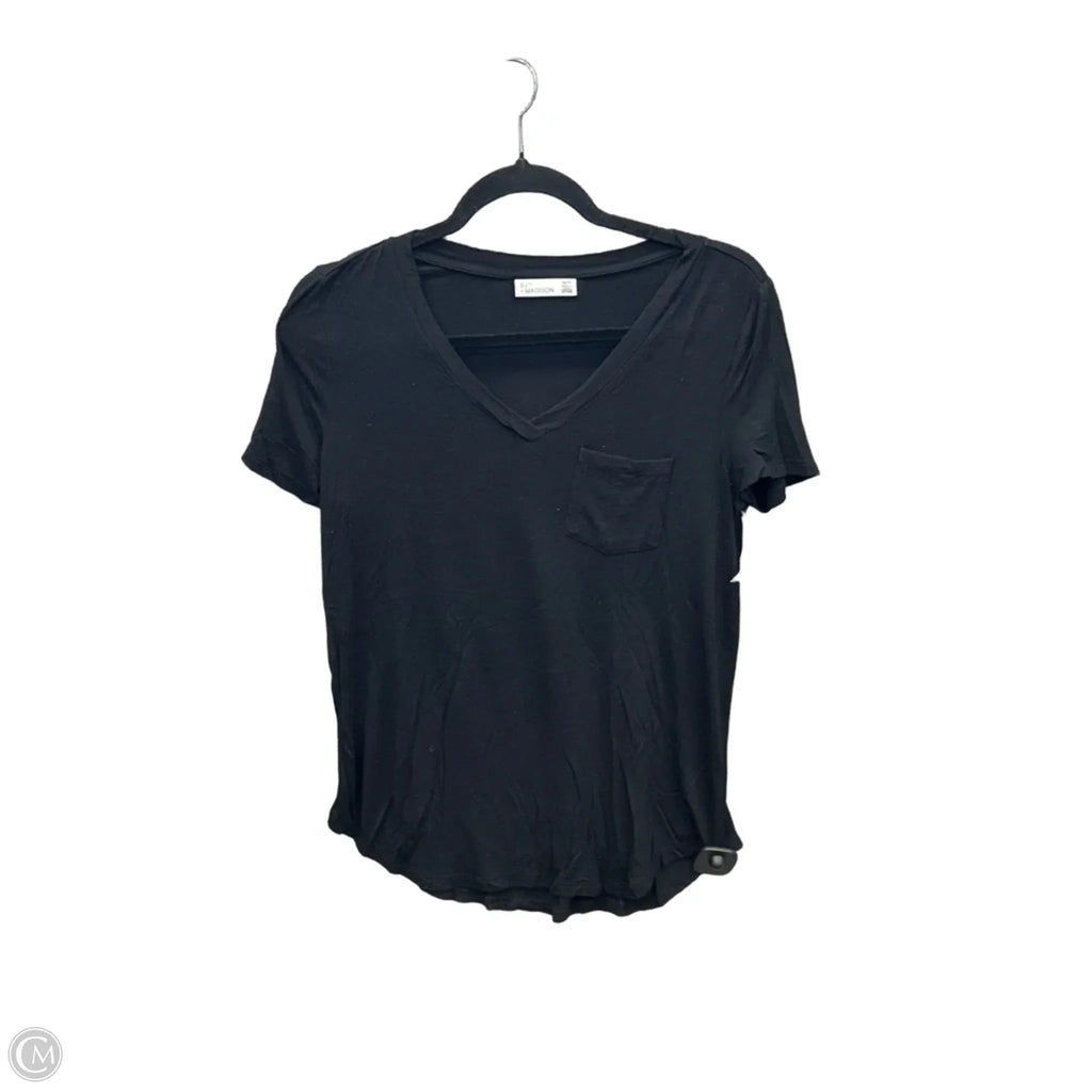 Top Short Sleeve Basic By 89th And Madison In Black, Size: Xs