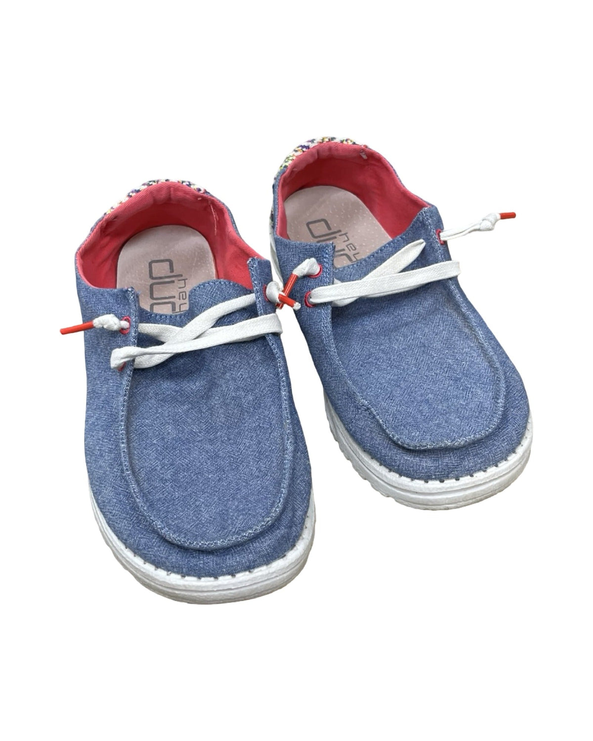 Shoes Sneakers By Hey Dude In Blue, Size:9