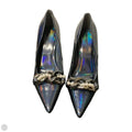 Shoes Designer By Karl Lagerfeld In Blue, Size: 8