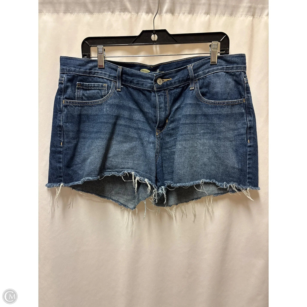 Shorts By Old Navy In Blue Denim, Size: 12
