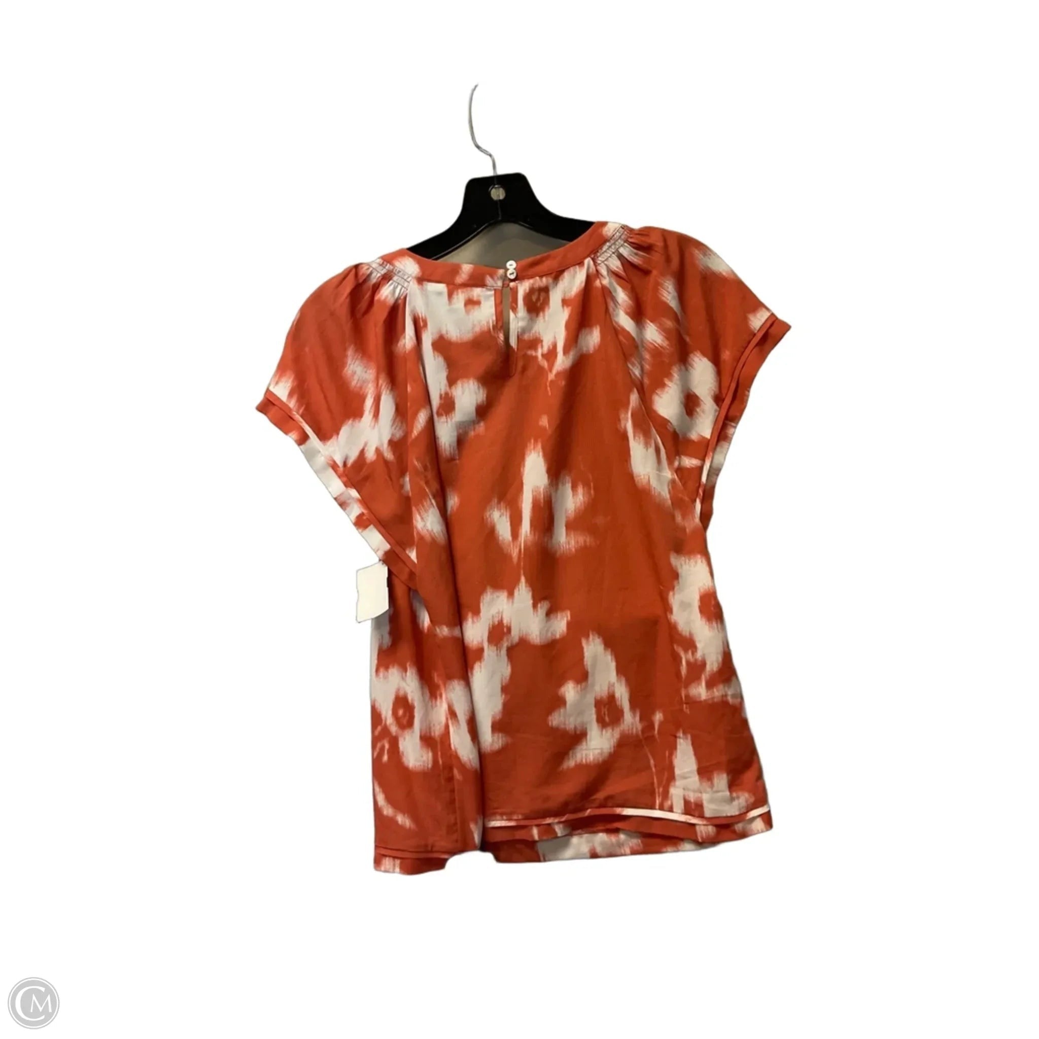 Top Short Sleeve By Daniel Rainn In Orange, Size: Xs