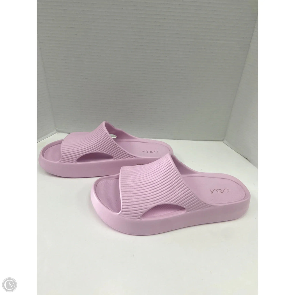 Sandals Heels Platform By Calia In Pink, Size: 11