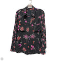 Blouse Long Sleeve By Express In Floral Print, Size: L