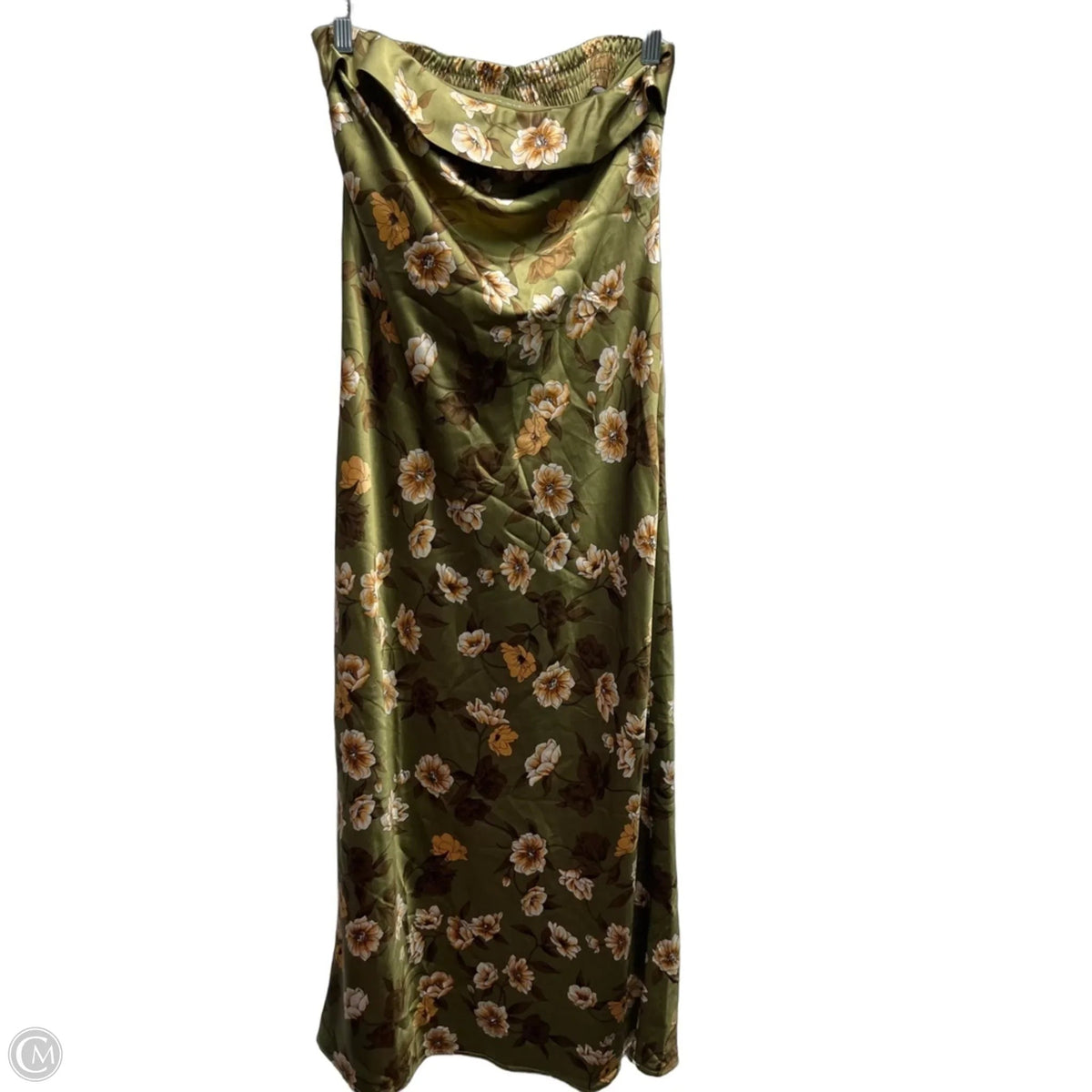 Dress Party Long By Sincerely Jules In Green & Tan, Size: M