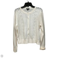 Cardigan By J. Crew In Cream, Size: L