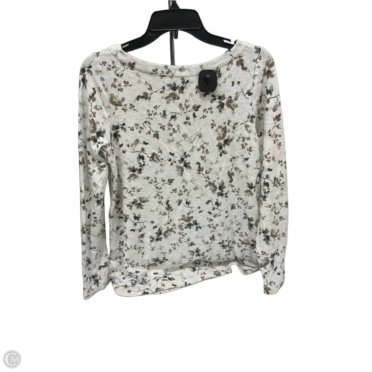 Top Long Sleeve By J. Jill In Floral Print, Size: Xs