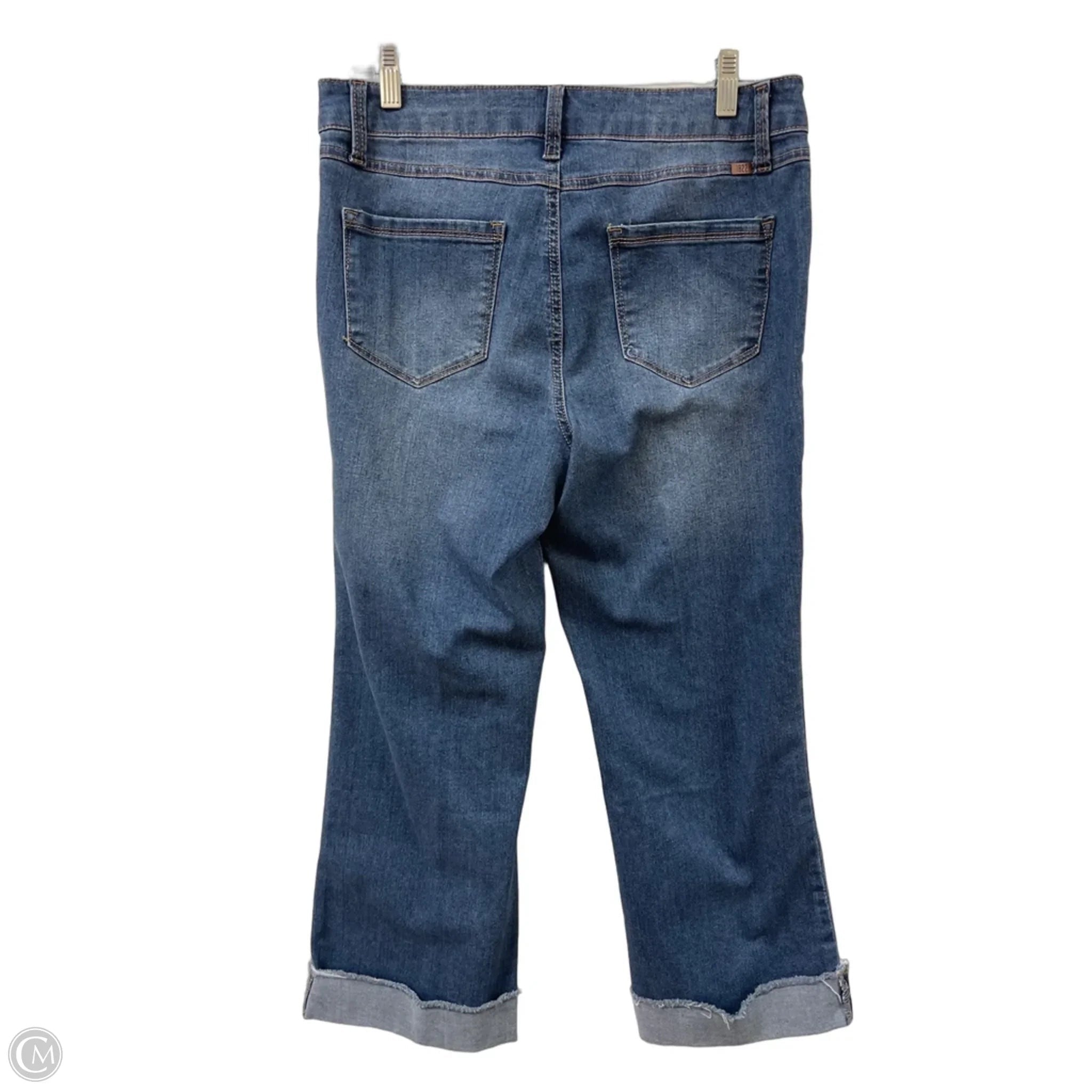 Jeans Cropped By 1822 Denim In Blue Denim, Size: 10