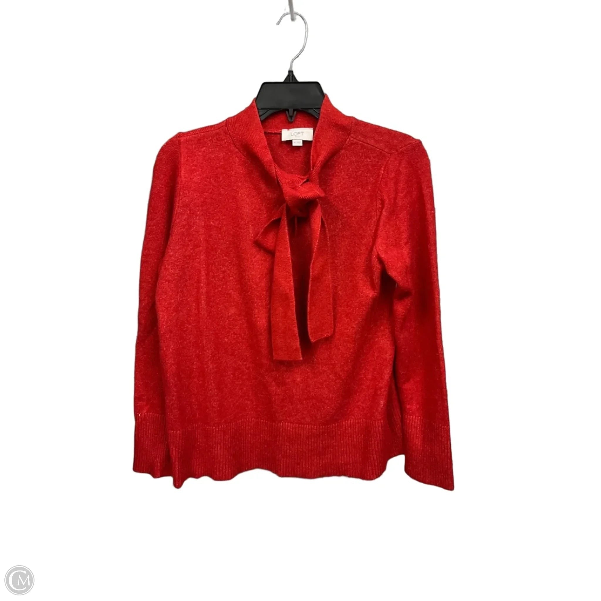 Sweater By Loft In Red, Size: M