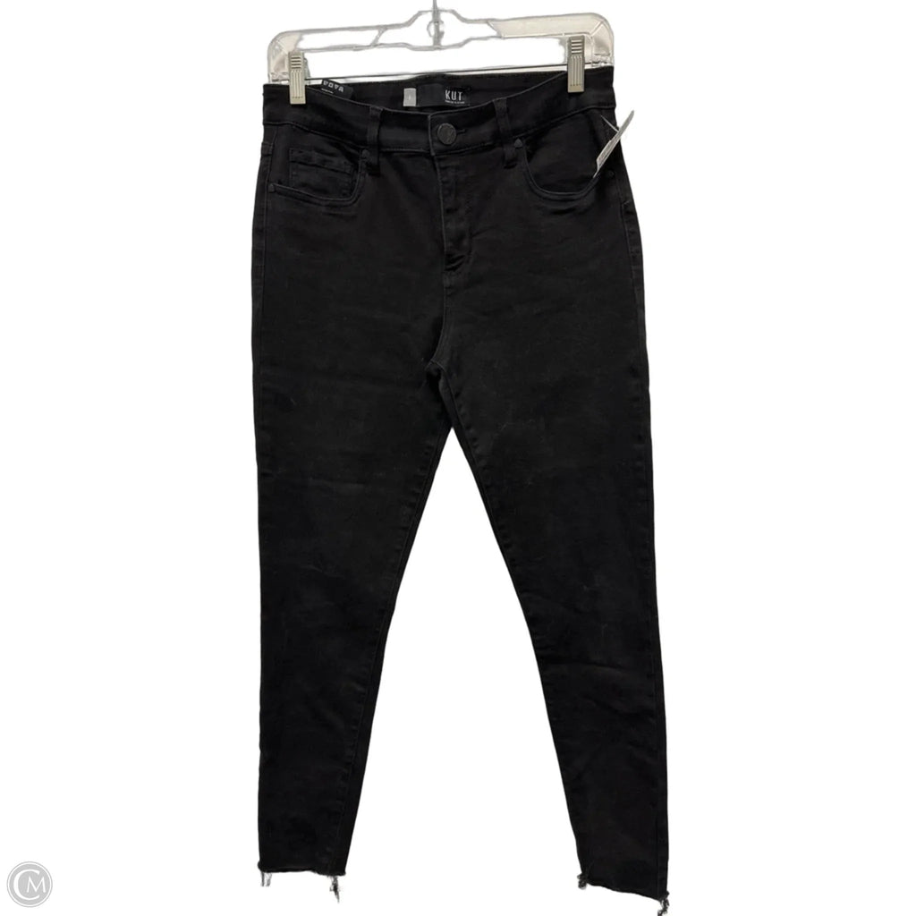 Jeans Skinny By Kut In Black, Size: 6