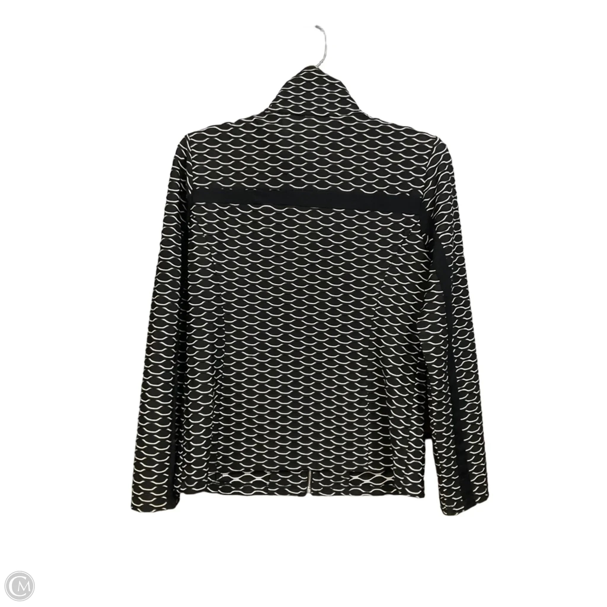 Jacket Other By Chicos In Black & White, Size: Xs