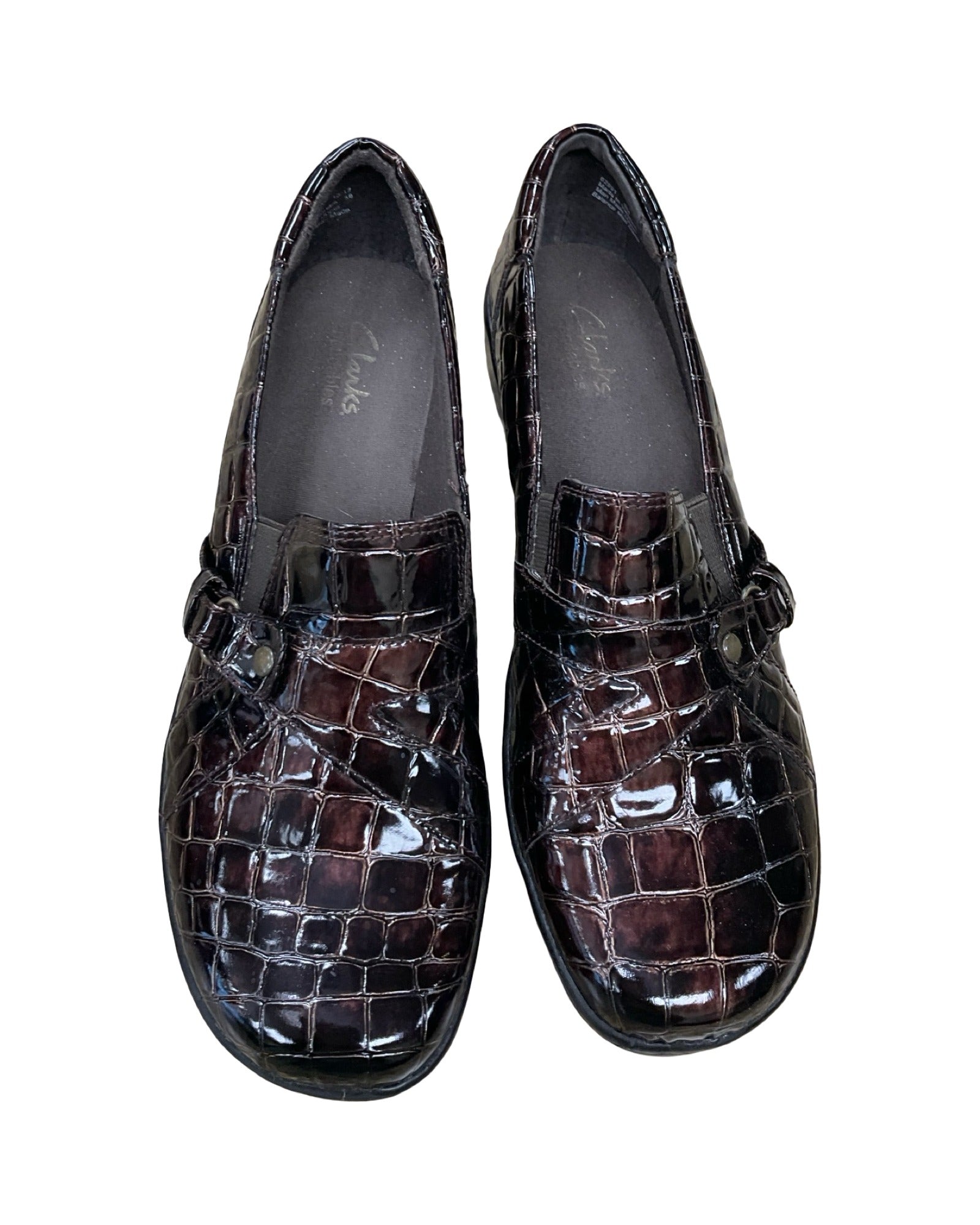 Shoes Heels Kitten By Clarks In Brown, Size:9