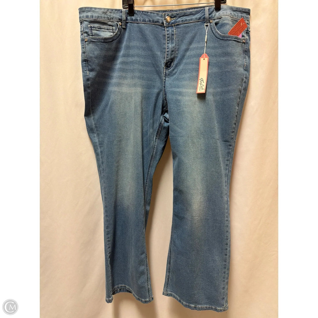 Jeans Boot Cut By Clothes Mentor In Blue Denim, Size: 24