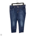 Jeans Skinny By Levis In Blue Denim, Size: 14