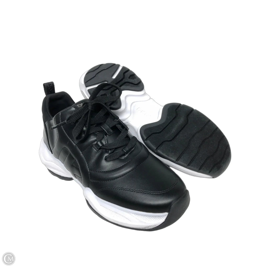 Shoes Sneakers By Dkny In Black, Size: 8