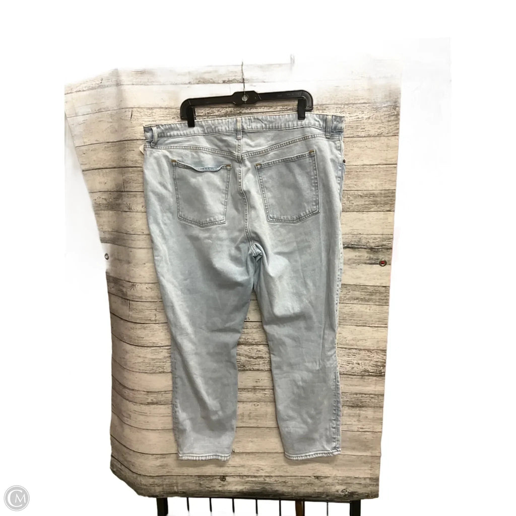 Jeans Skinny By Abercrombie And Fitch In Blue Denim, Size: 20