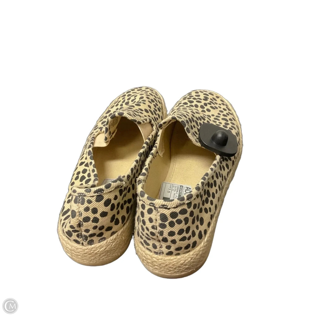 Sandals Flats By Esprit In Animal Print, Size: 7.5