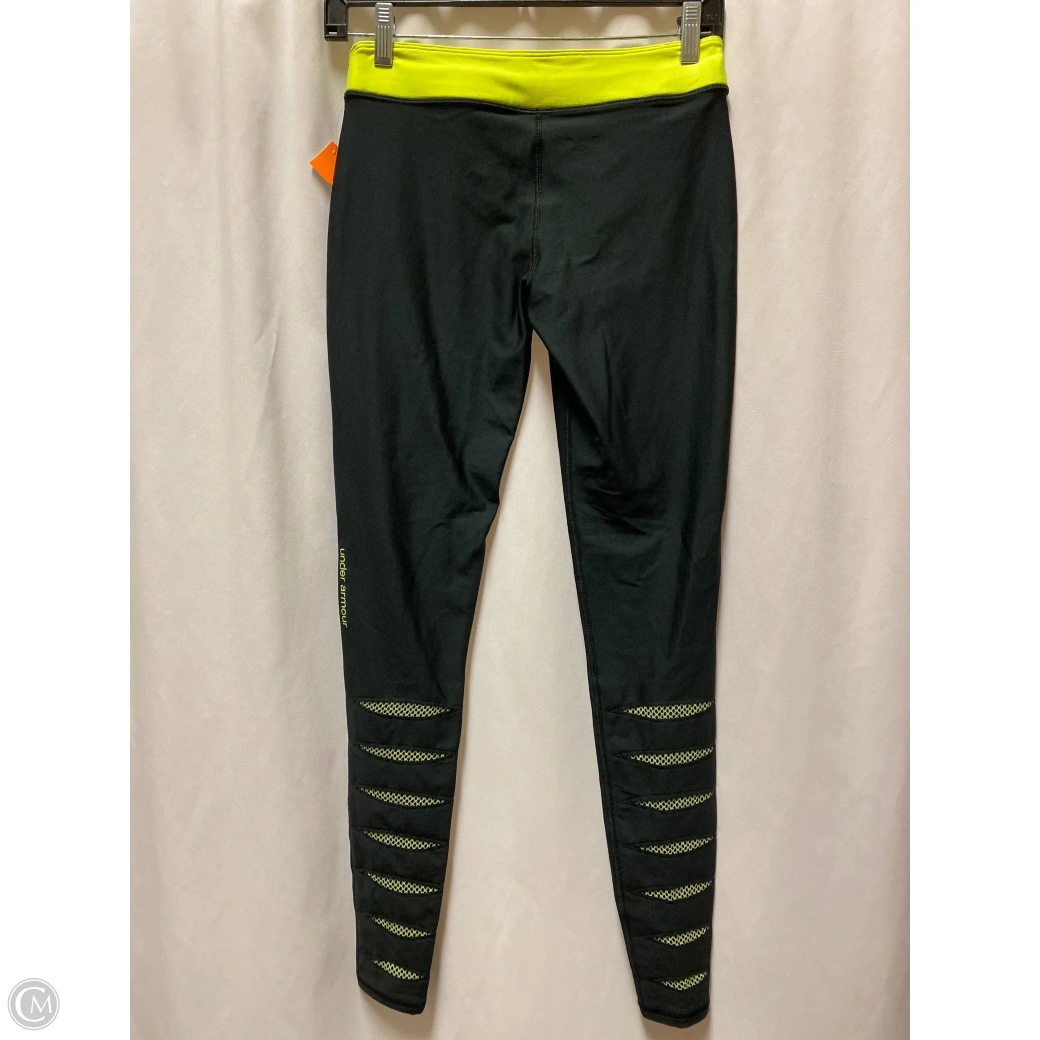 Athletic Leggings By Under Armour In Black, Size: S