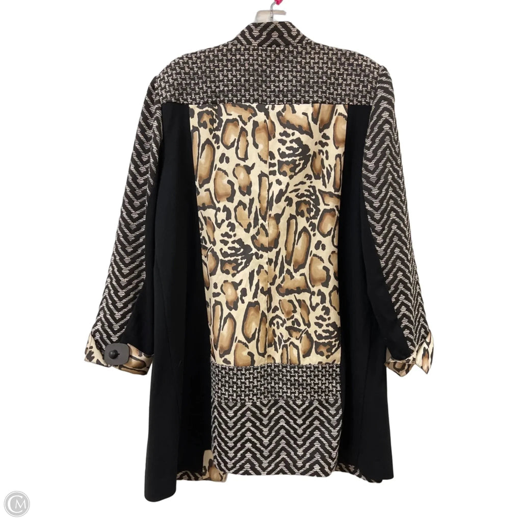 Coat Other By Chicos In Animal Print, Size: L