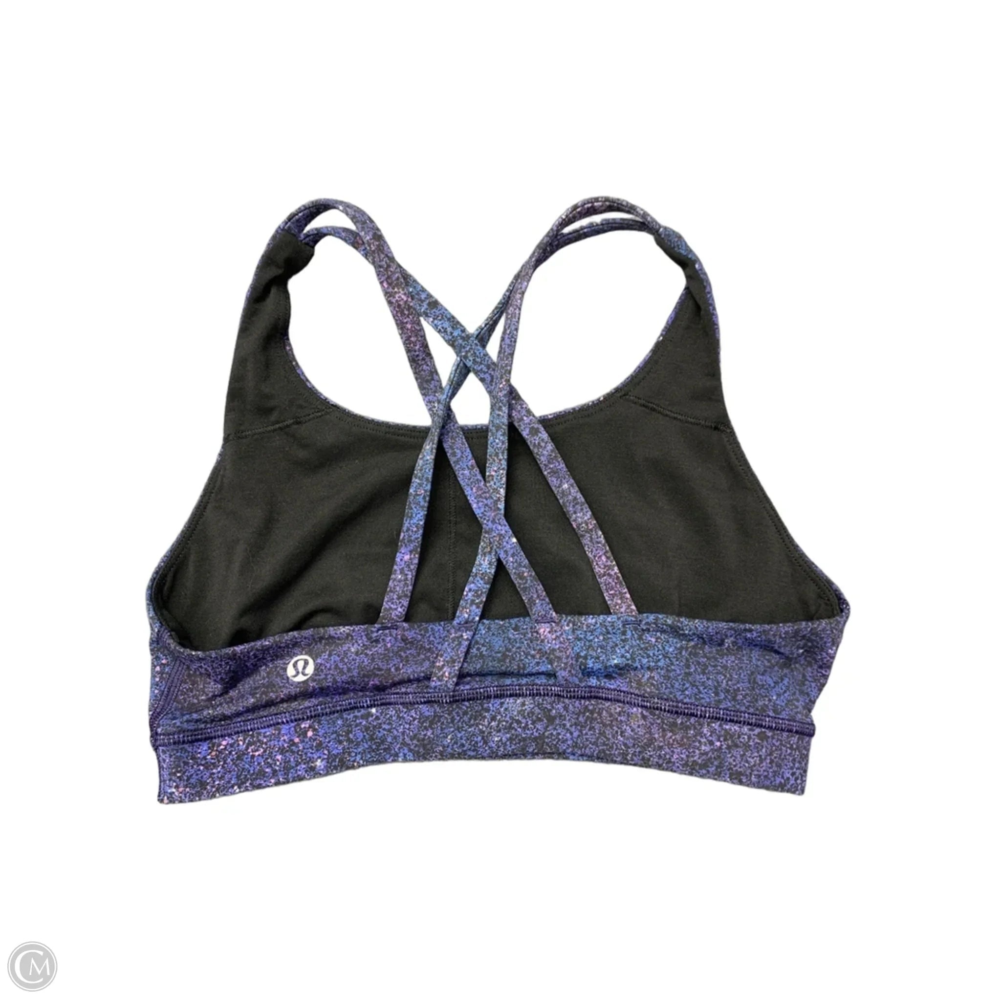 Athletic Bra By Lululemon In Blue, Size: 6
