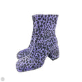 Boots Ankle Heels By Clothes Mentor In Animal Print, Size: 10.5