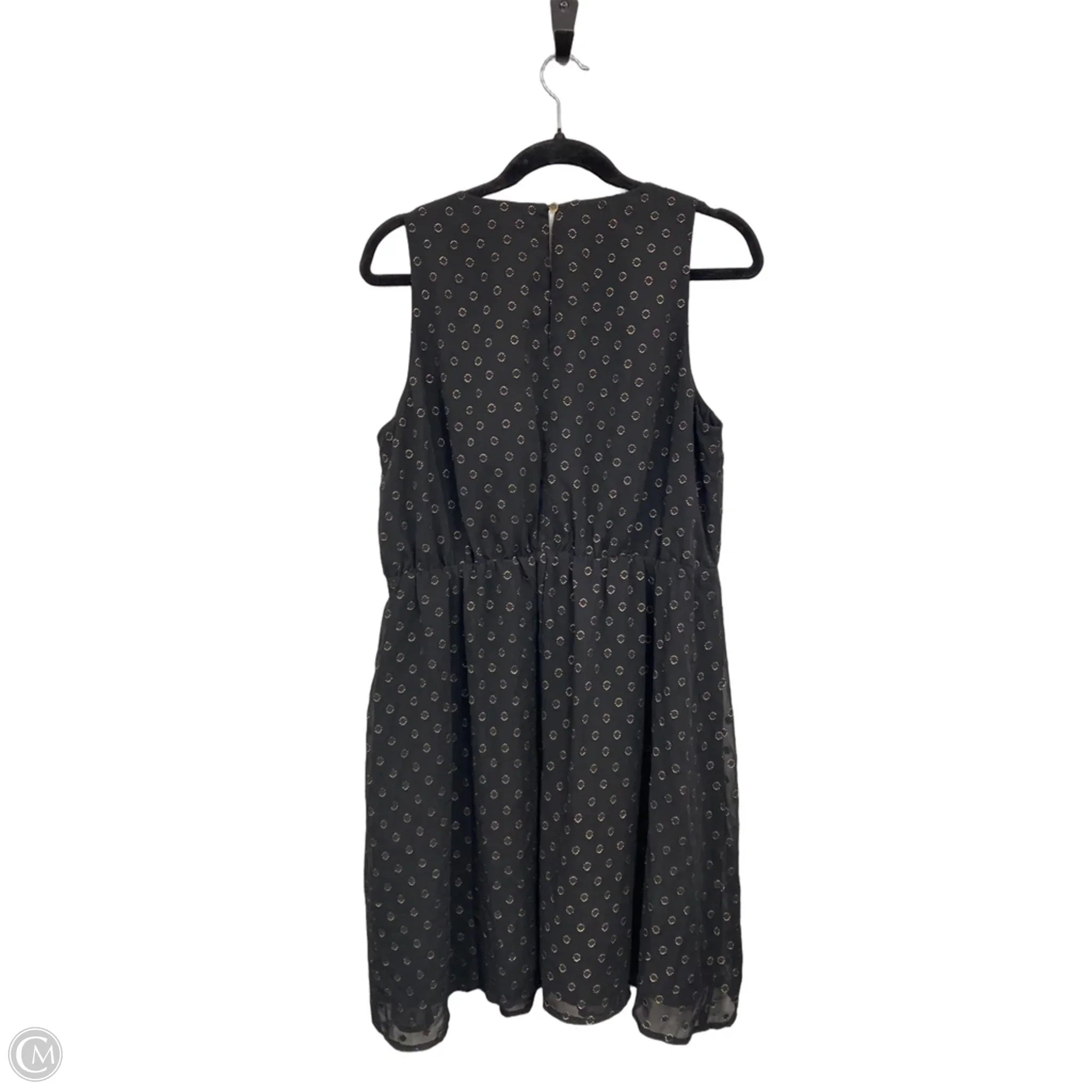 Dress Casual Short By A New Day In Black & Gold, Size: L