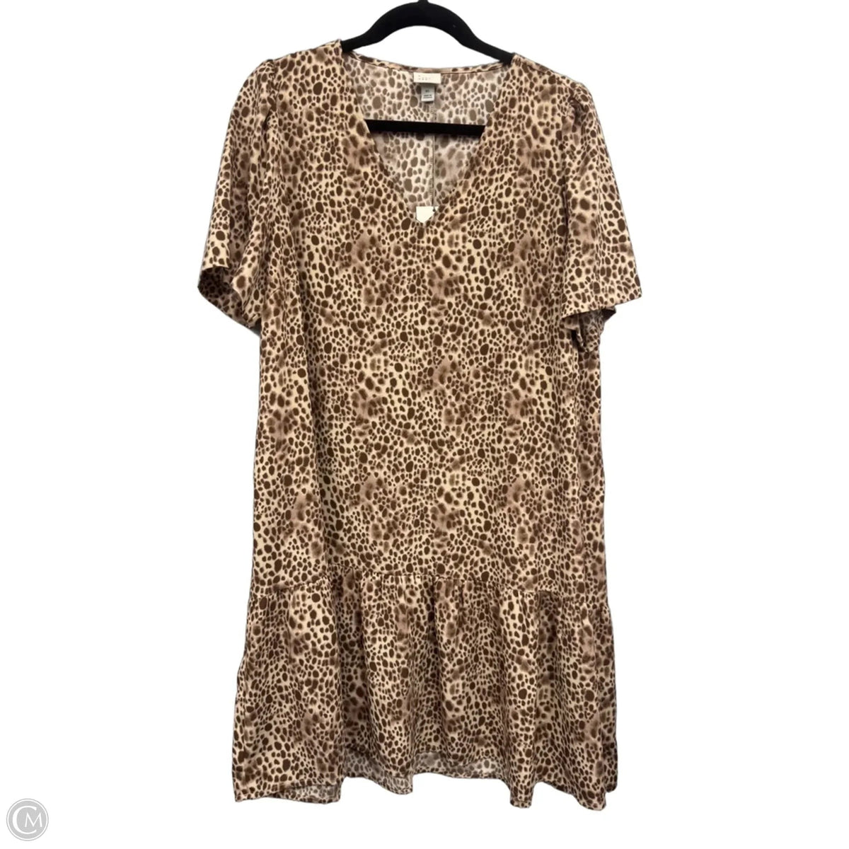 Dress Casual Short By A New Day In Animal Print, Size: Xl
