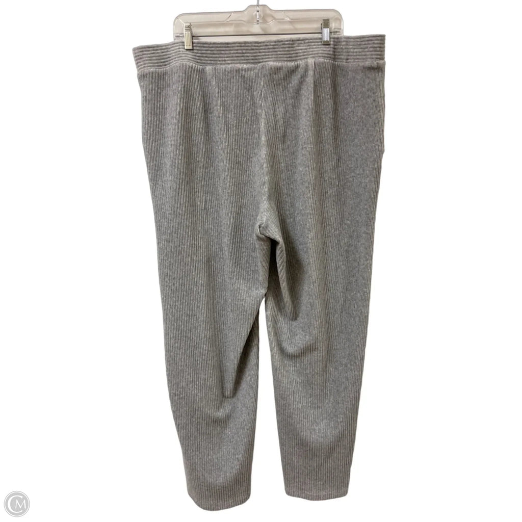 Pants Lounge By Talbots In Grey, Size: 22
