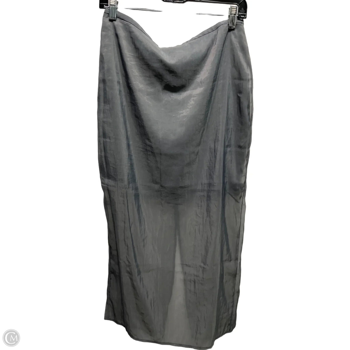 Skirt Maxi By Loft In Grey, Size: 4