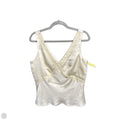 Top Sleeveless By A New Day In Cream, Size: S