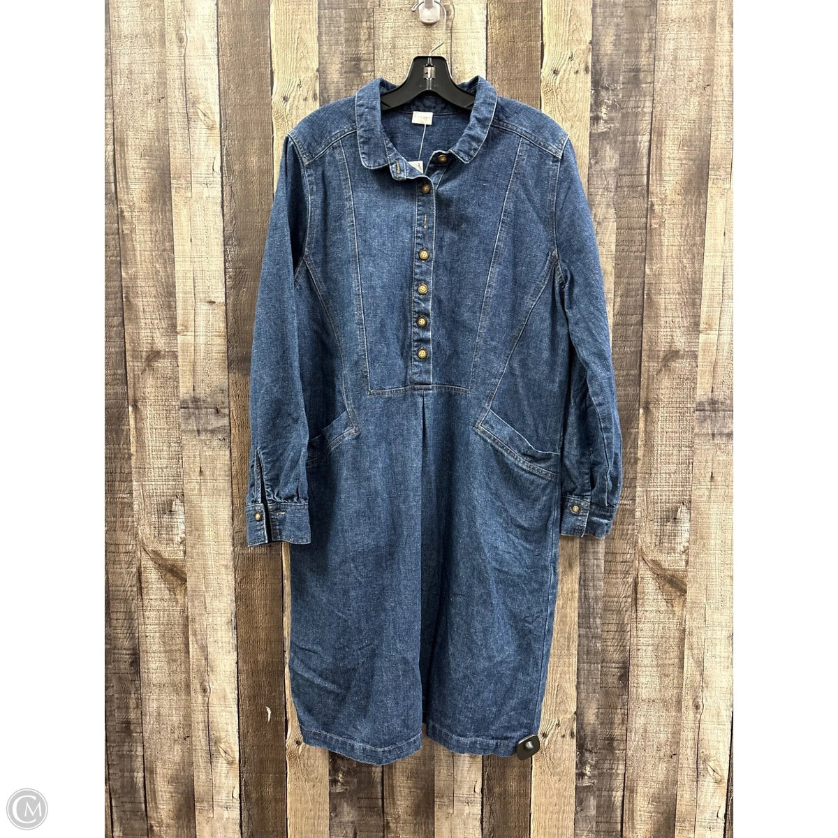 Dress Casual Midi By Poetry In Blue, Size: M